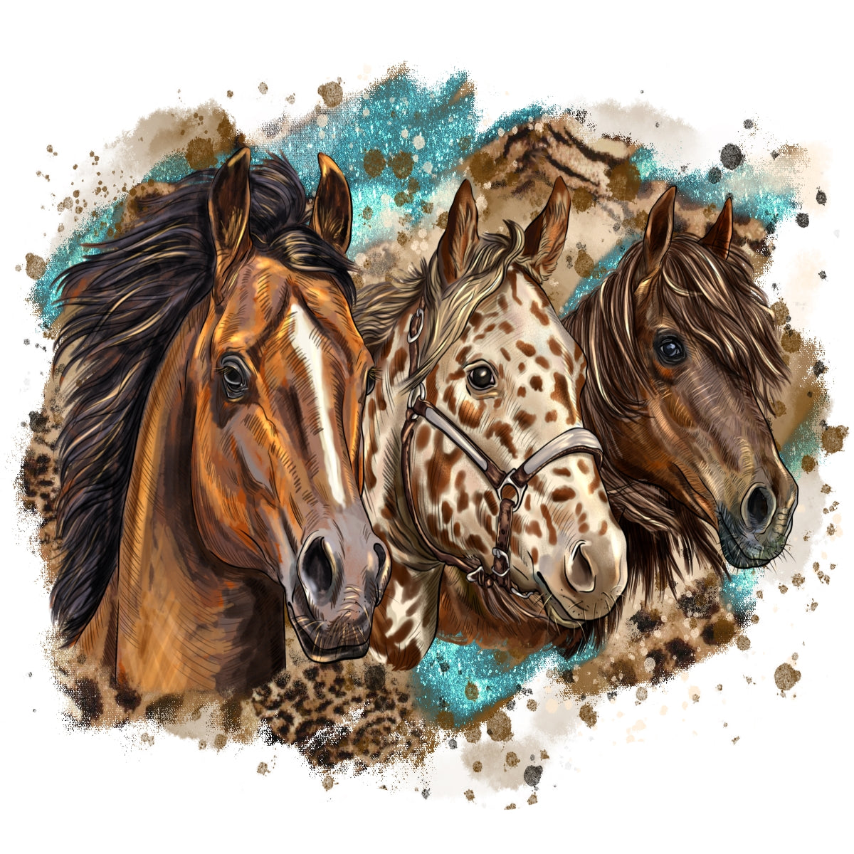 3 Horse Heads