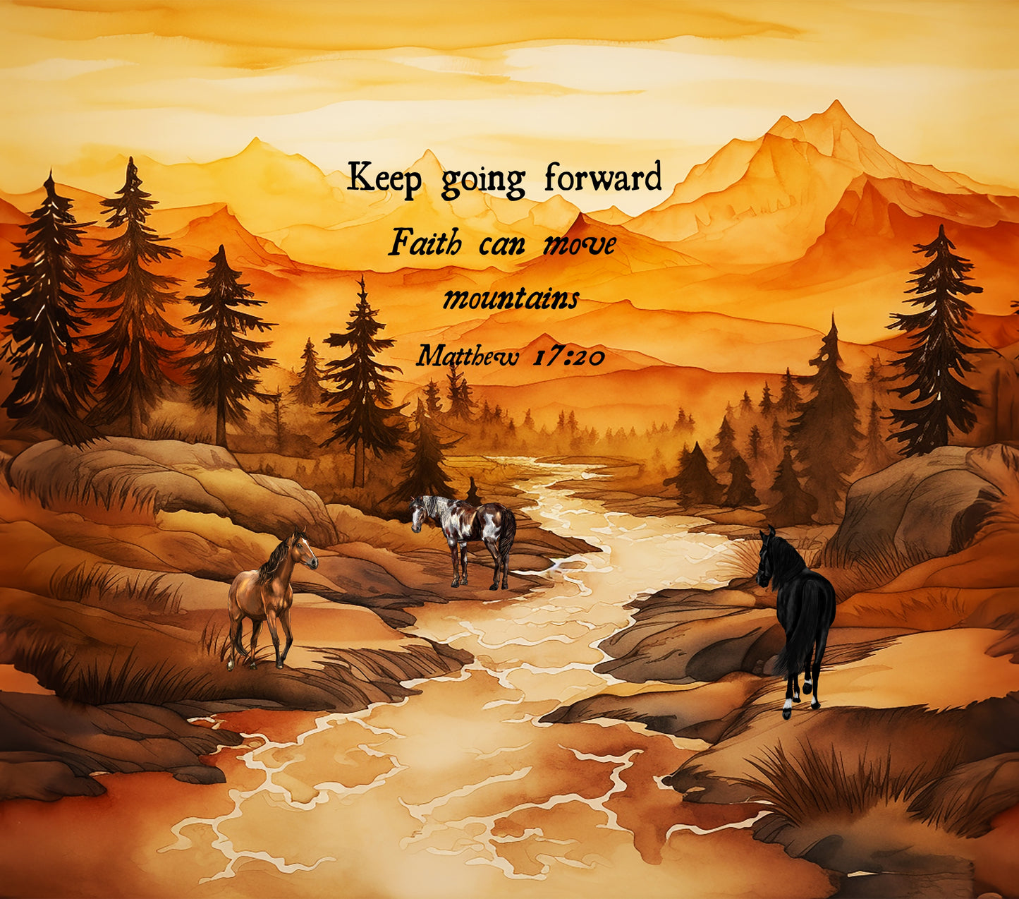 Keep going forward