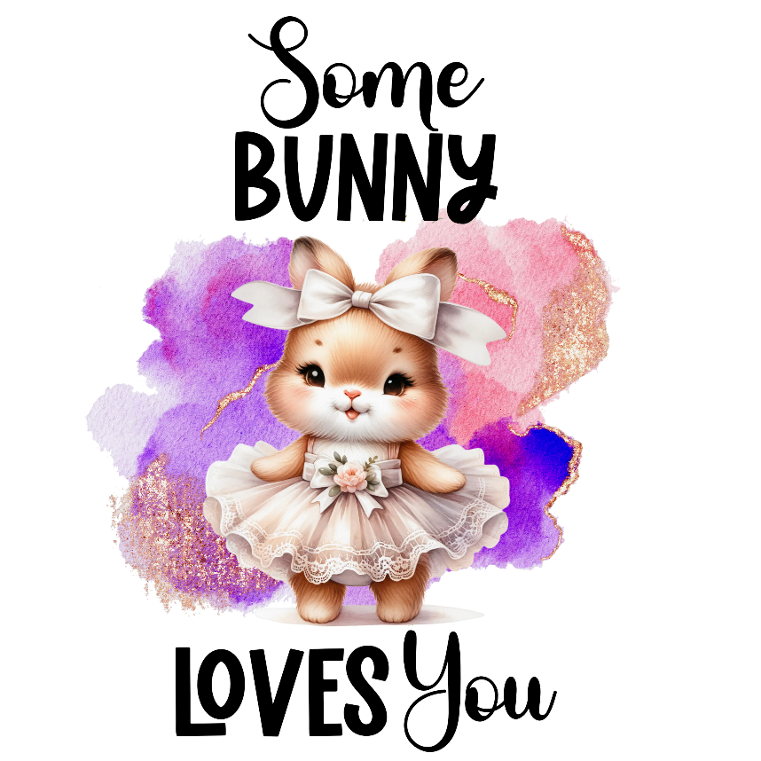 Some Bunny Loves you, Purple
