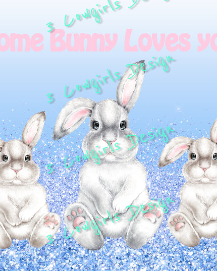 Some bunny loves you {Blue}