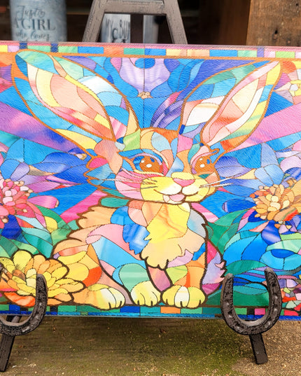Stained Glass Bunny