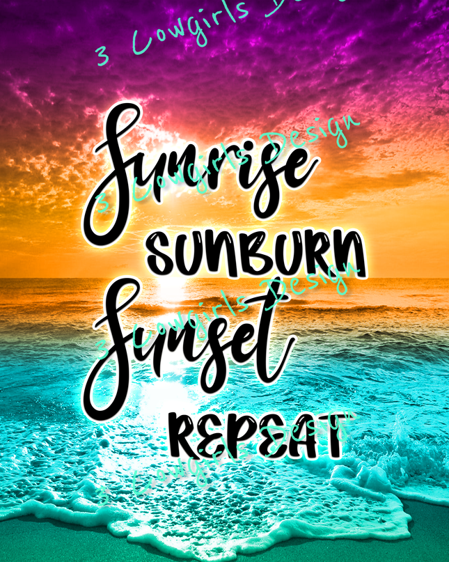 207 Sunrise, sunburn