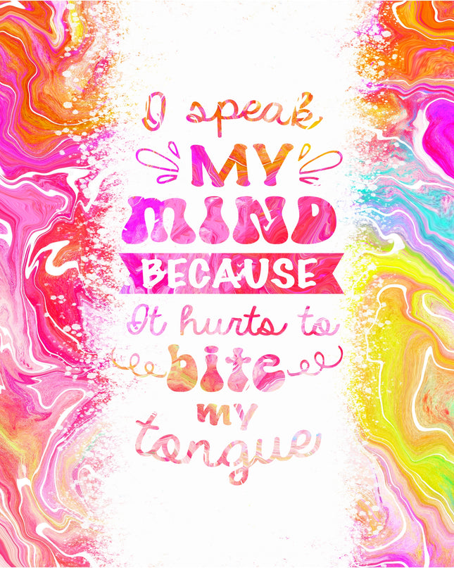 220 I speak my mind