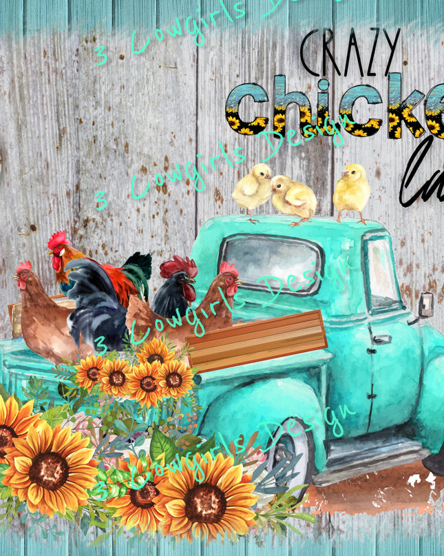 250 Crazy chicken lady