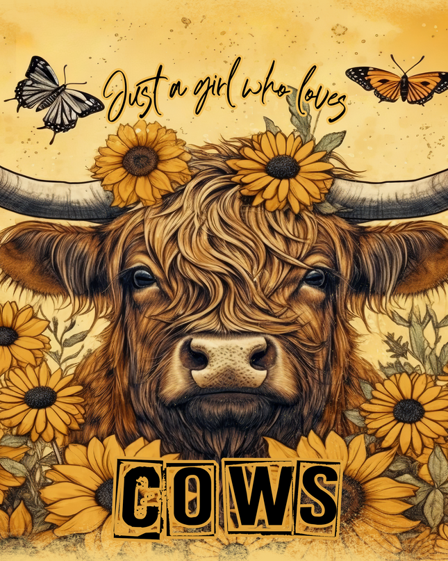 265 Just a girl who loves her cows