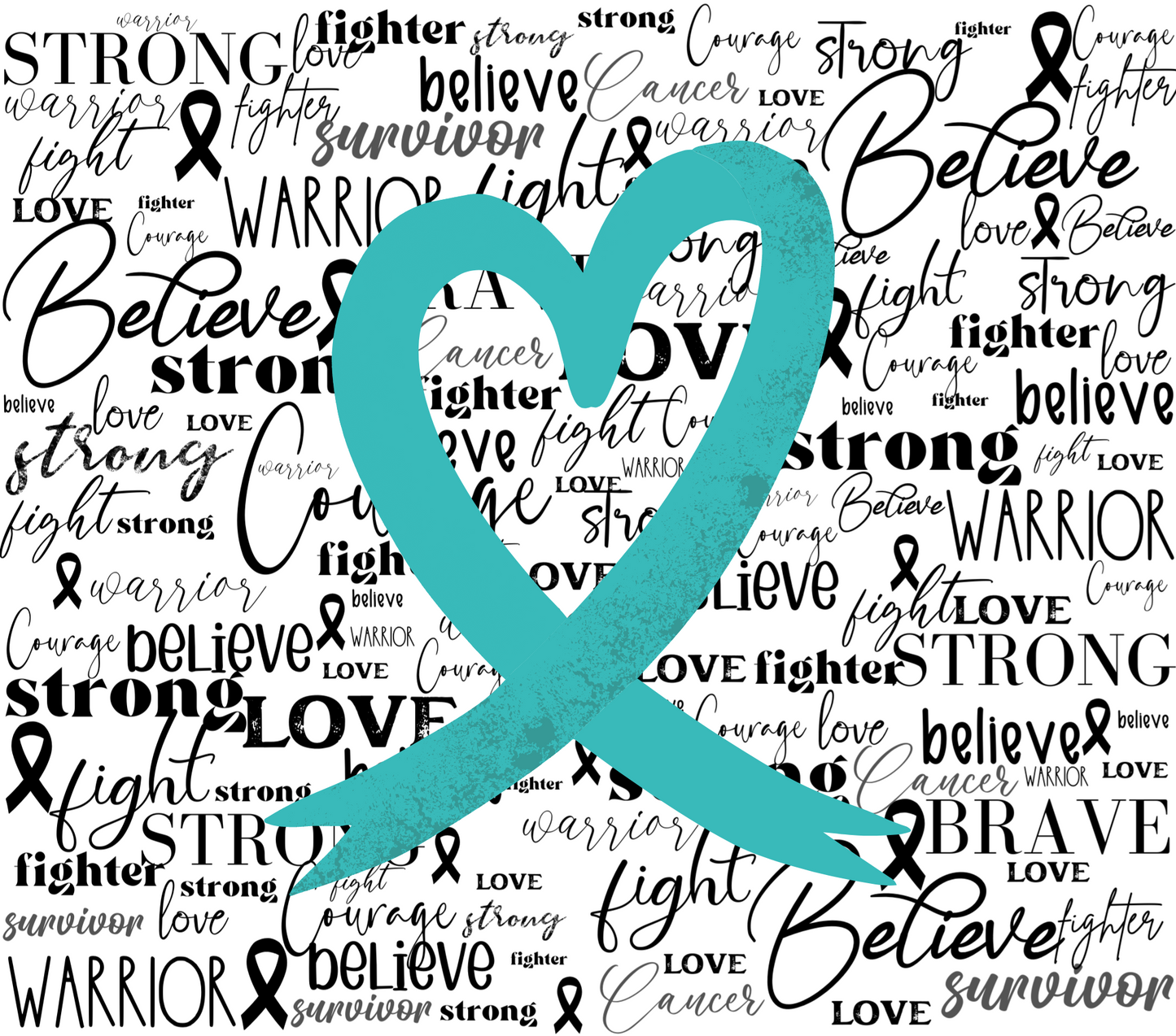 295 Green heart- Mental health awareness