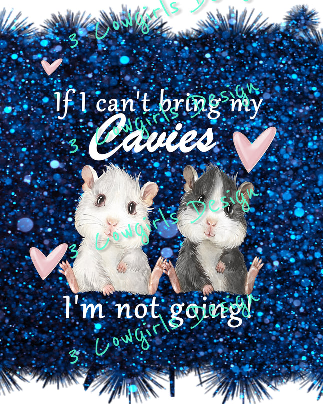 Cavies NOT Going!