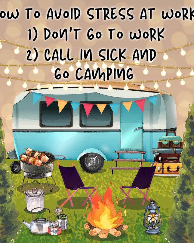 320 How to avoid stress at work.