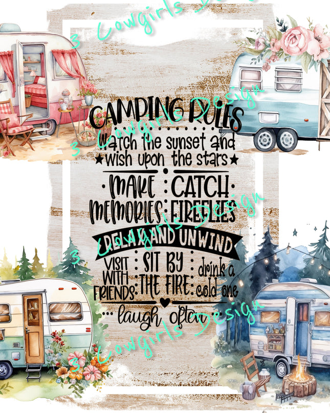 334 Camping Rules