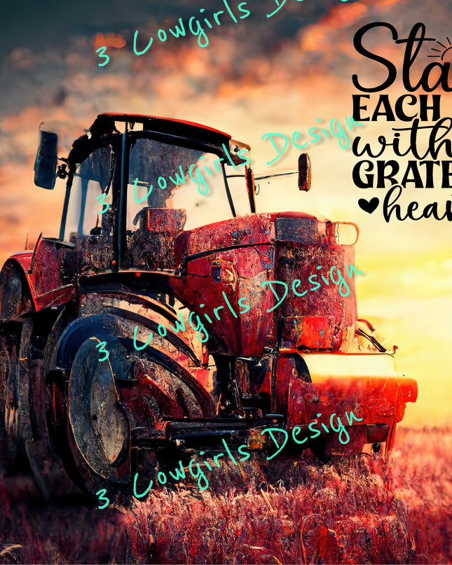340 Start each day with greateful heart