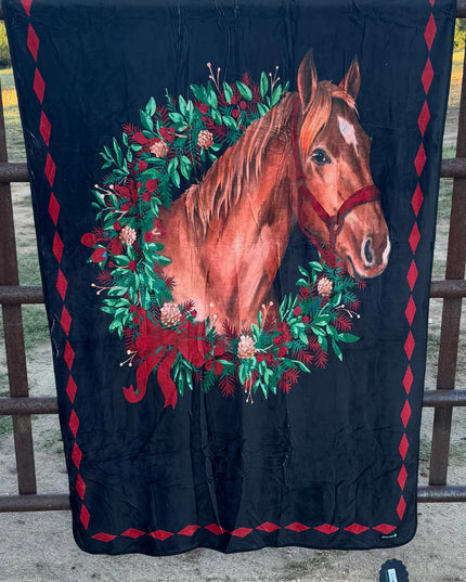 Homestead Holly Blanket - O/S
