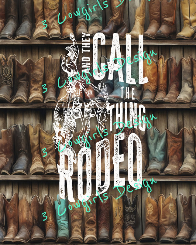 Call Rodeo w/boots