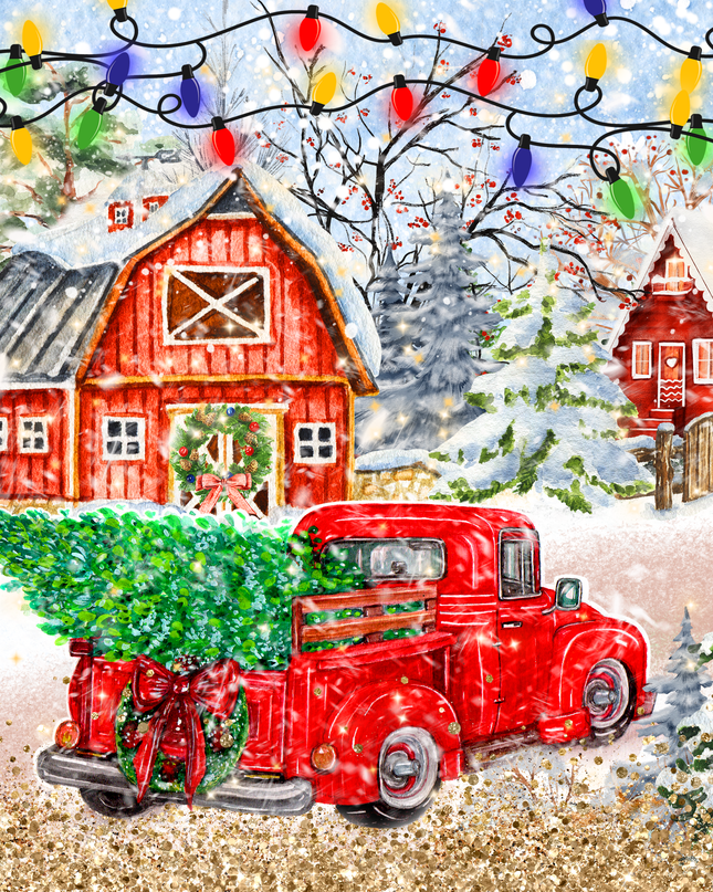 420 Christmas/ Red Truck