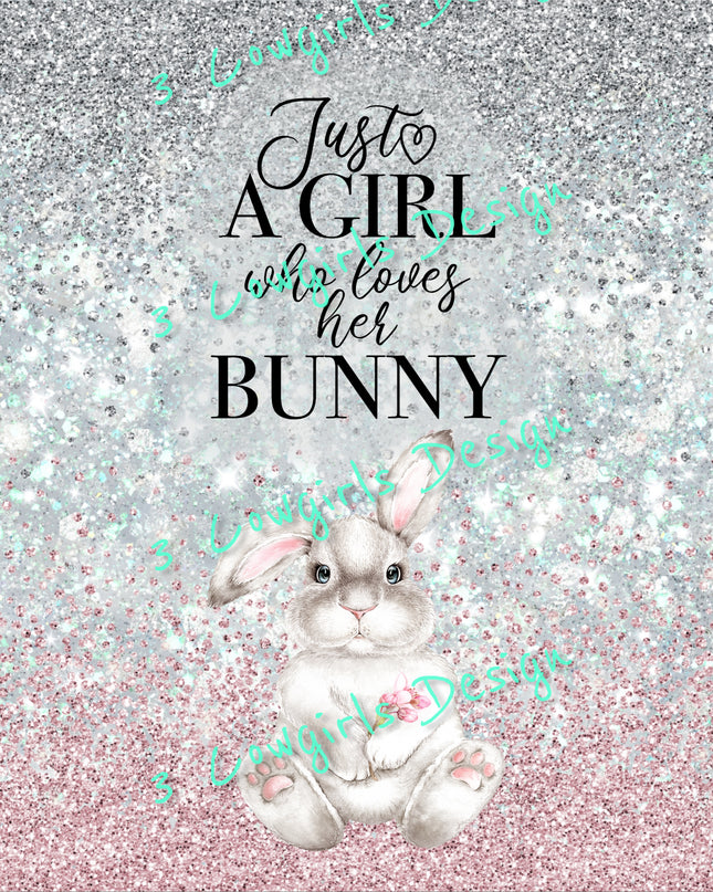 Just a girl who loves her bunny