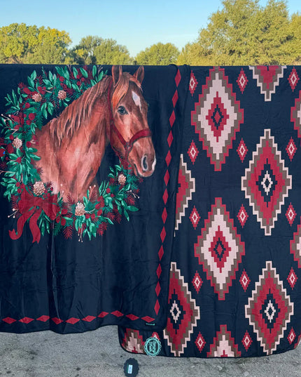 Homestead Holly Blanket - O/S