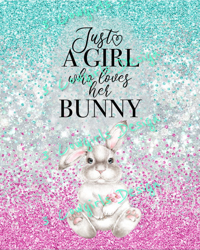Just a girl who loves her bunny