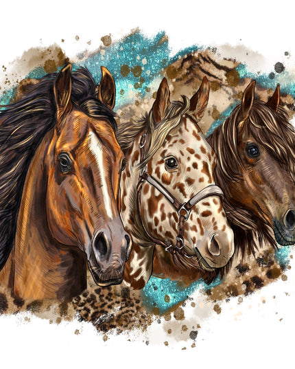 3 Horse Heads