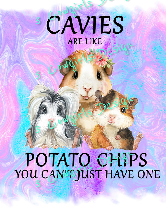 Cavies are like potato chips