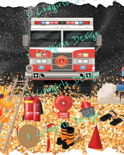 53 Fire truck