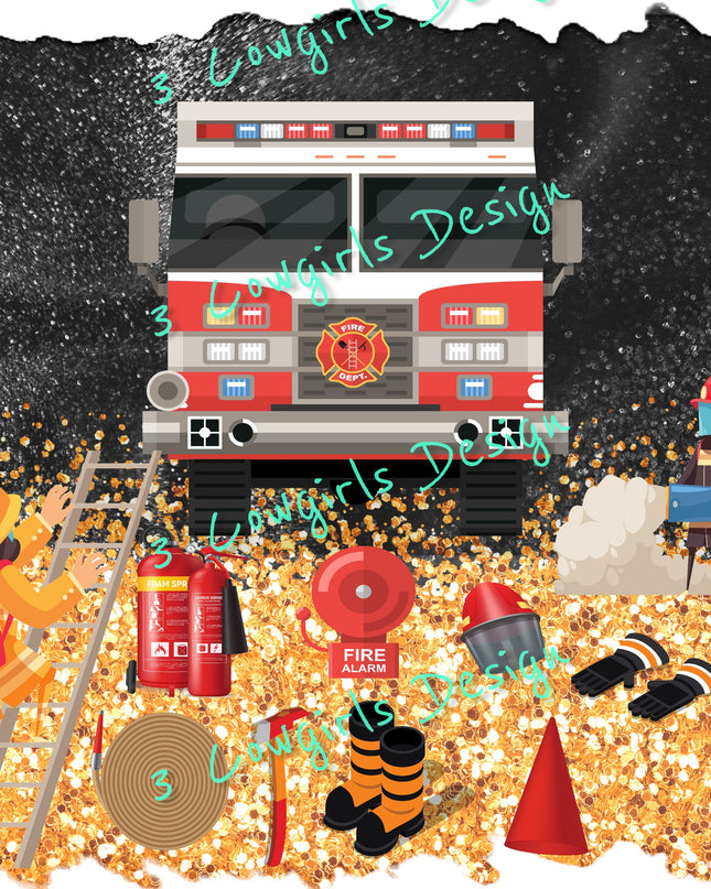 53 Fire truck