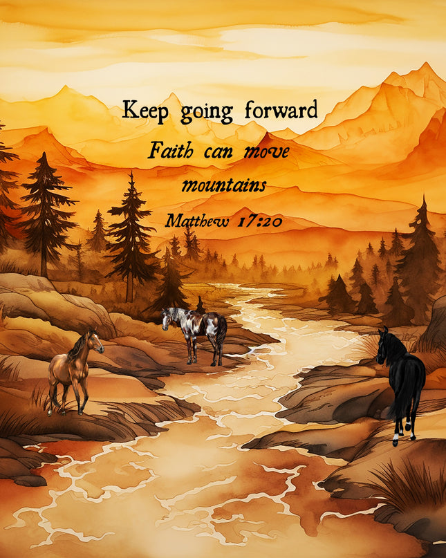 Keep going forward