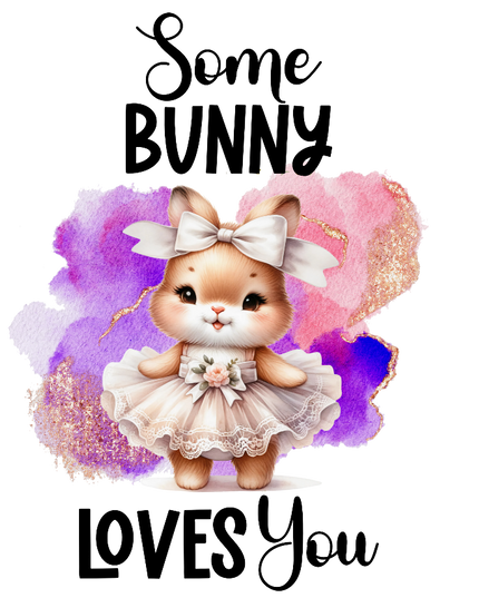 Some Bunny Loves you, Purple