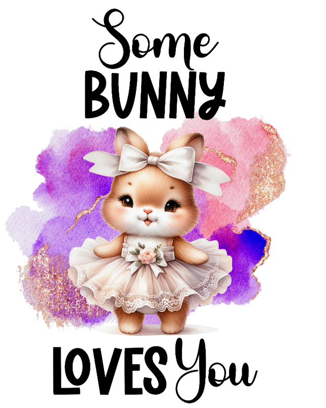 Some Bunny Loves you, Purple
