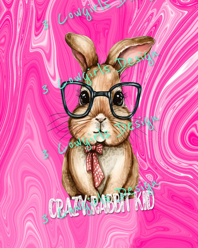 Crazy Rabbit Kid- {Hot Pink}