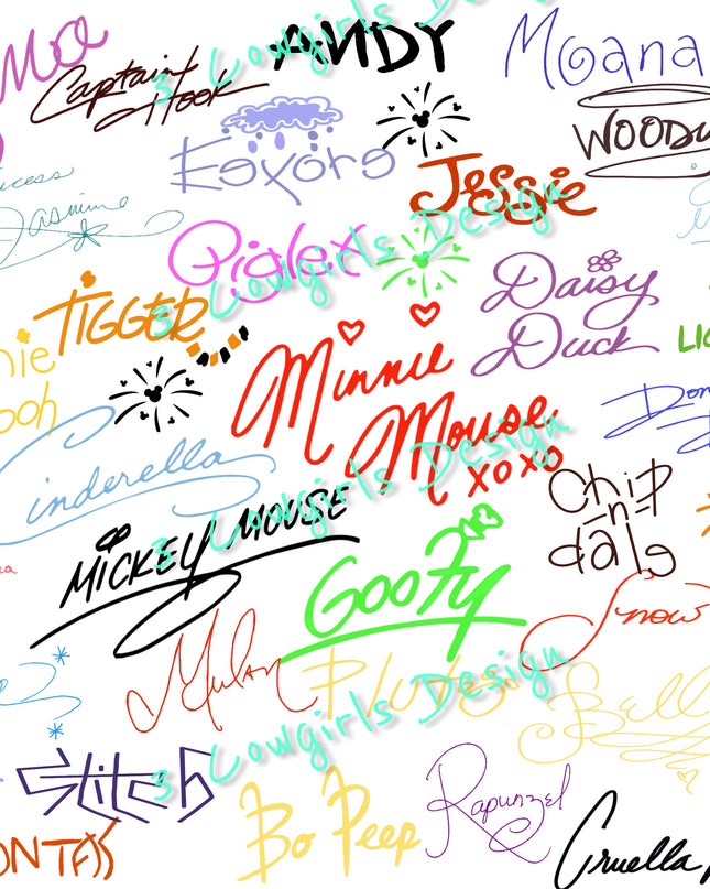 90 Signatures- Toy story