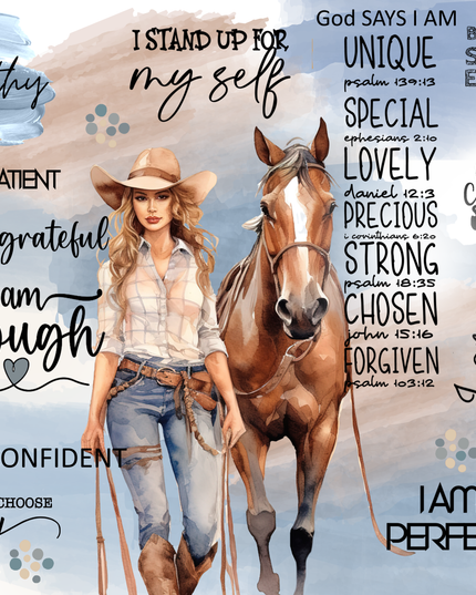 I stand up for my self horse
