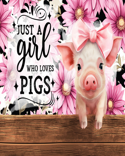 Just a girl who loves pigs