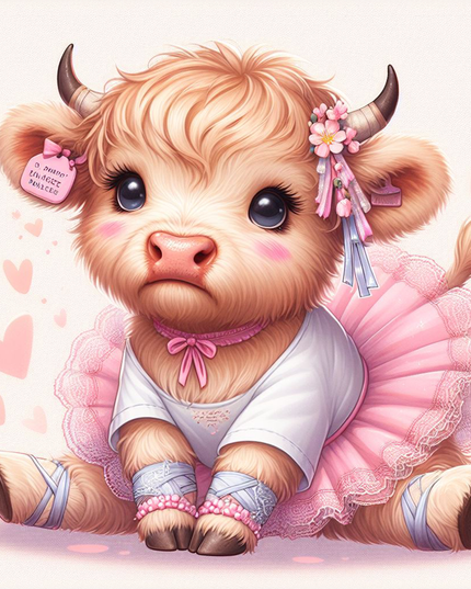 Cow Pink Ballerina