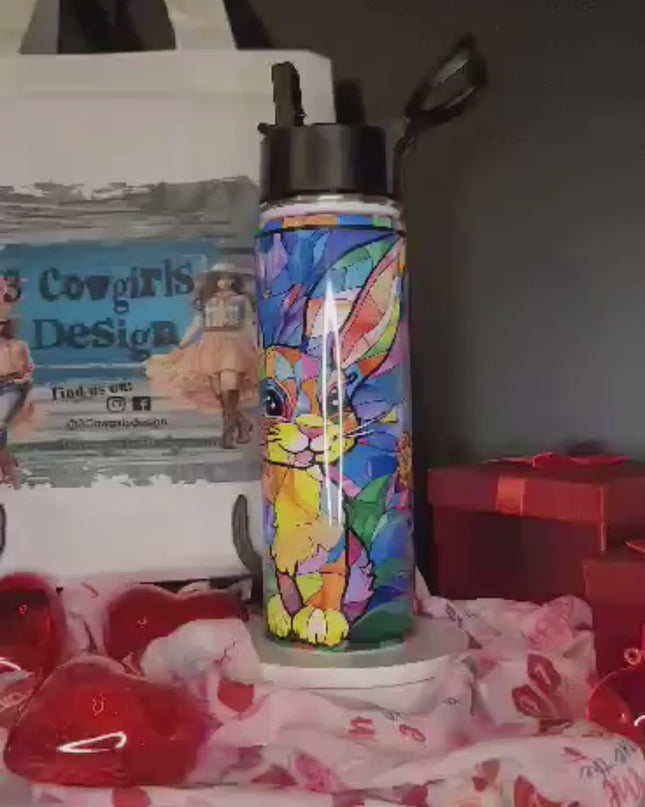 Stained Glass Bunny