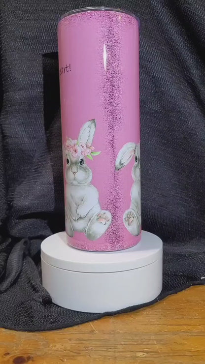 Rabbits leave footprints {pink}
